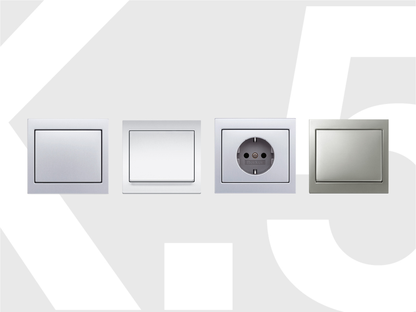 Berker K.5 bei Elektro Cakan Sanitär GmbH & Co.KG in Niestetal