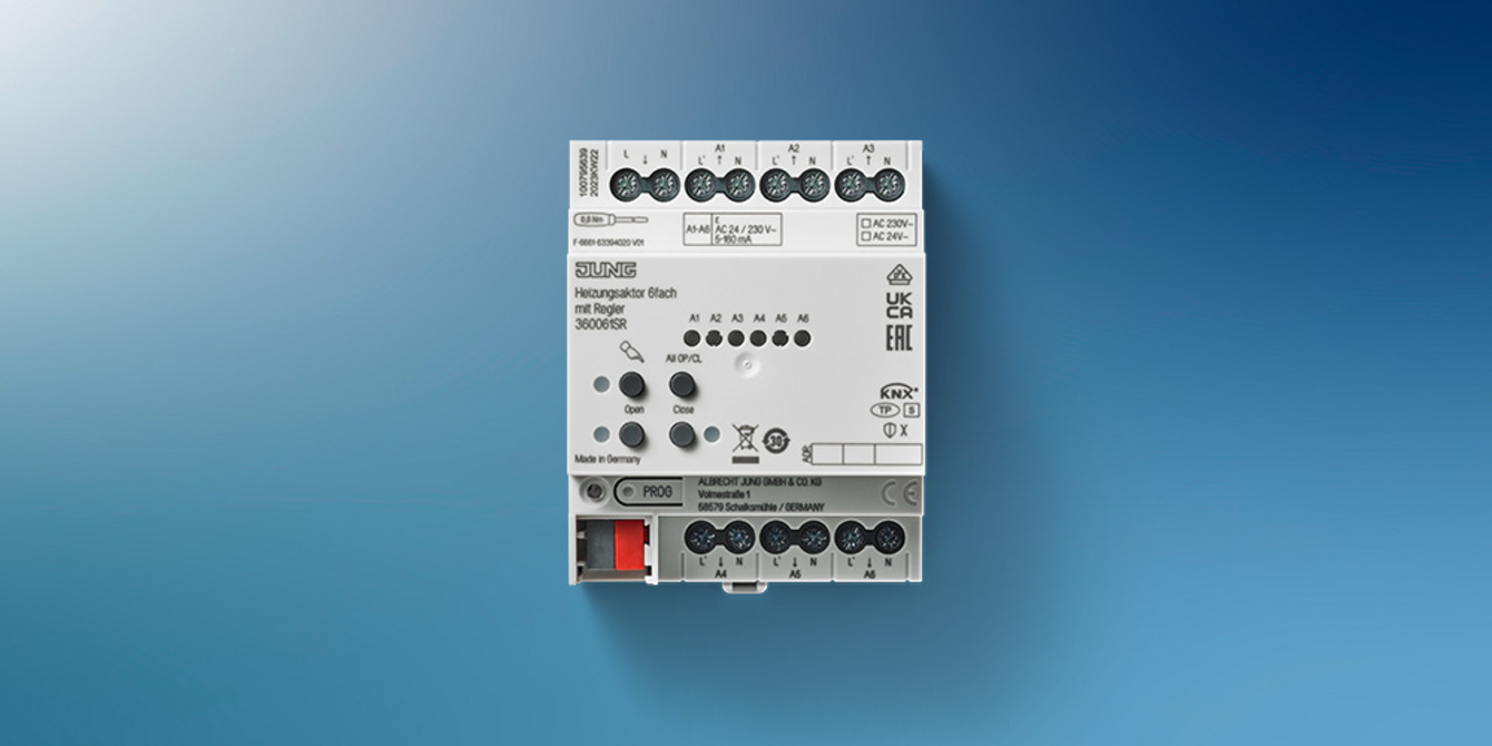 KNX Heizungsaktor 6-fach bei Elektro Cakan Sanitär GmbH & Co.KG in Niestetal
