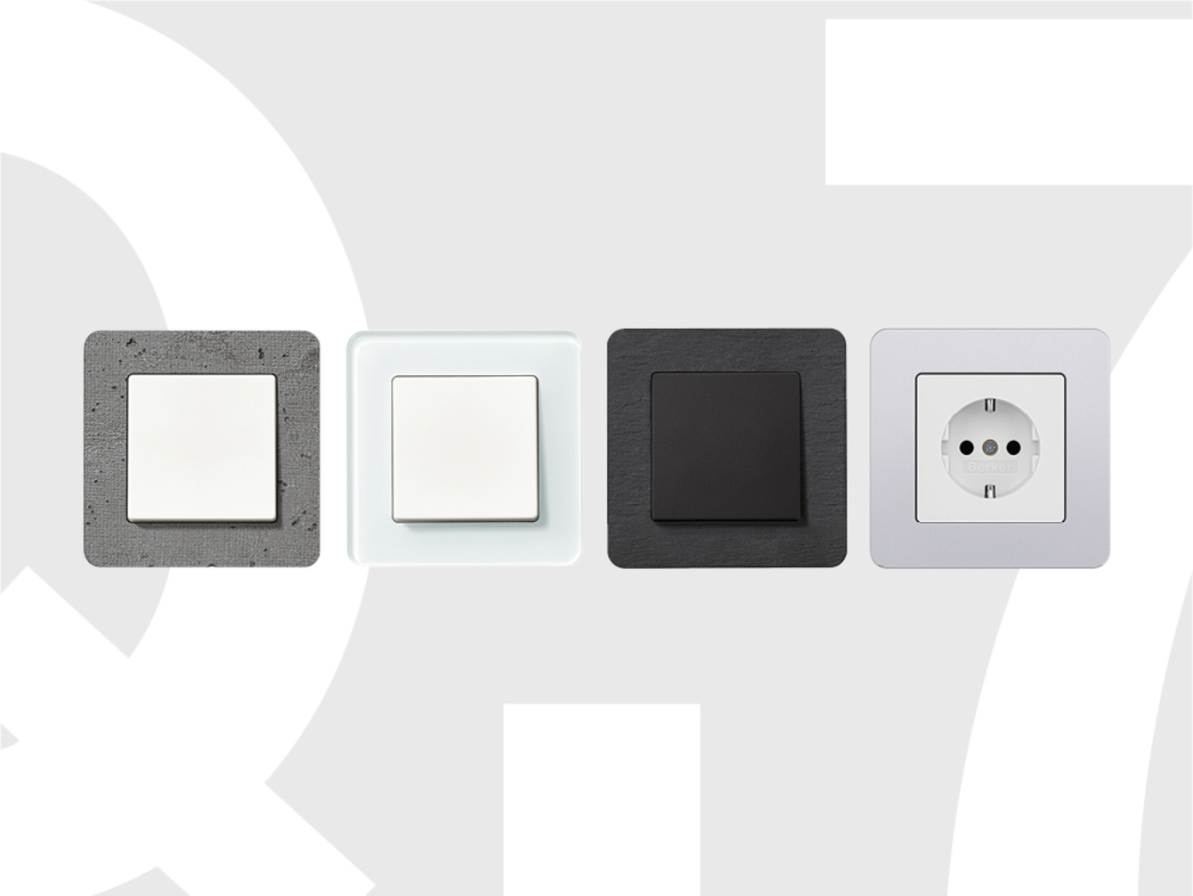 Berker Q.7 bei Elektro Cakan Sanitär GmbH & Co.KG in Niestetal