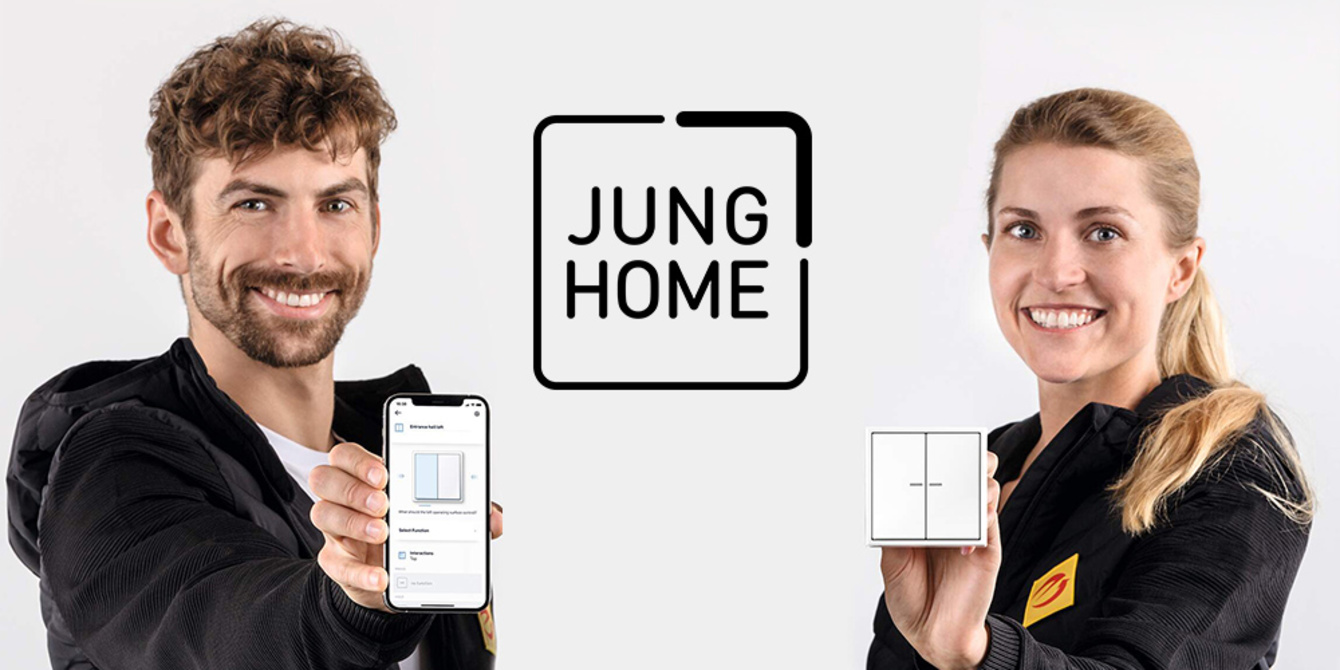 JUNG HOME bei Elektro Cakan Sanitär GmbH & Co.KG in Niestetal